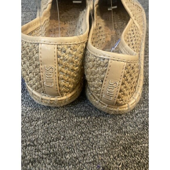 Circus Sam Edelman Lena Woven Shoe Moccasin Natural Size 10 Women's - Picture 4 of 7